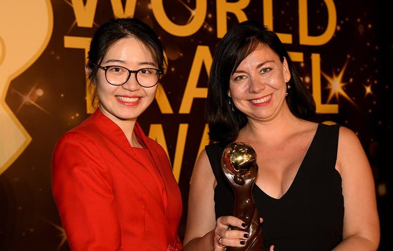 Giải thưởng được trao tặng cho InterContinental Danang Sun Peninsula Resort trong sự kiện.