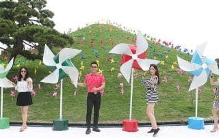 Những con đường chong chóng rực rỡ màu sắc tại Sun World Halong Complex