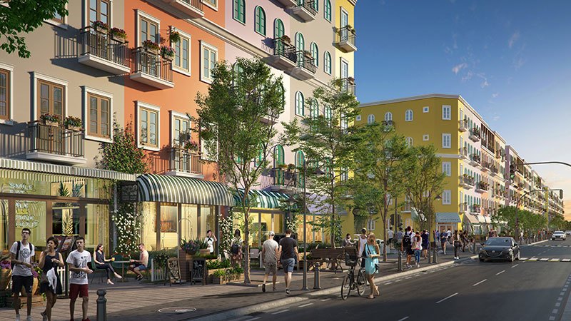 Những con phố tại Sun Grand City New An Thoi sở hữu thiết kế hoàn hảo để kinh doanh thương mại.