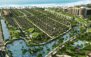 Toàn cảnh khu nghỉ dưỡng Sun Premier Village Kem Beach Resort Phú Quốc.