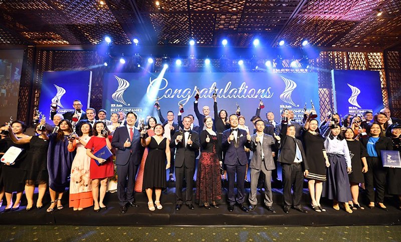 Top 50 công ty có môi trường làm việc tốt nhất Châu Á năm 2019.