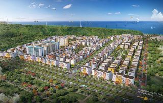 Từ khu đô thị du khách dễ dàng di chuyển tới các khu vui chơi trên biển, cáp treo Hòn Thơm… tại Nam Đảo.