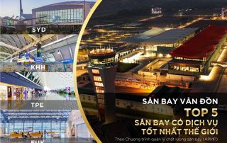 Cảng hàng không quốc tế Vân Đồn lọt top các sân bay có dịch vụ tốt nhất thế giới