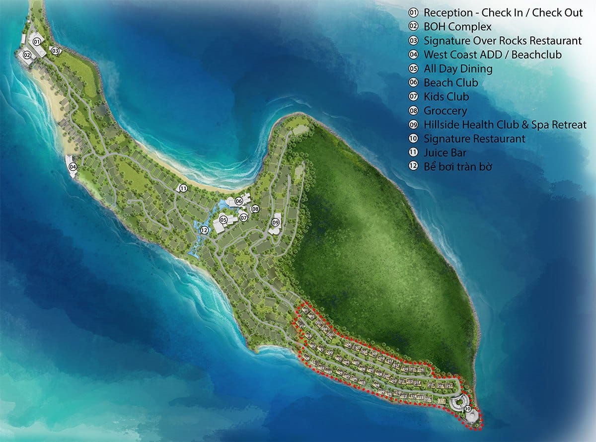 Mặt bằng tổng thể biệt thự đẳng cấp bậc nhất Phú Quốc, Sun Premier Village The Eden Bay. Mặt bằng tổng thể biệt thự đẳng cấp bậc nhất Phú Quốc, Sun Premier Village The Eden Bay.