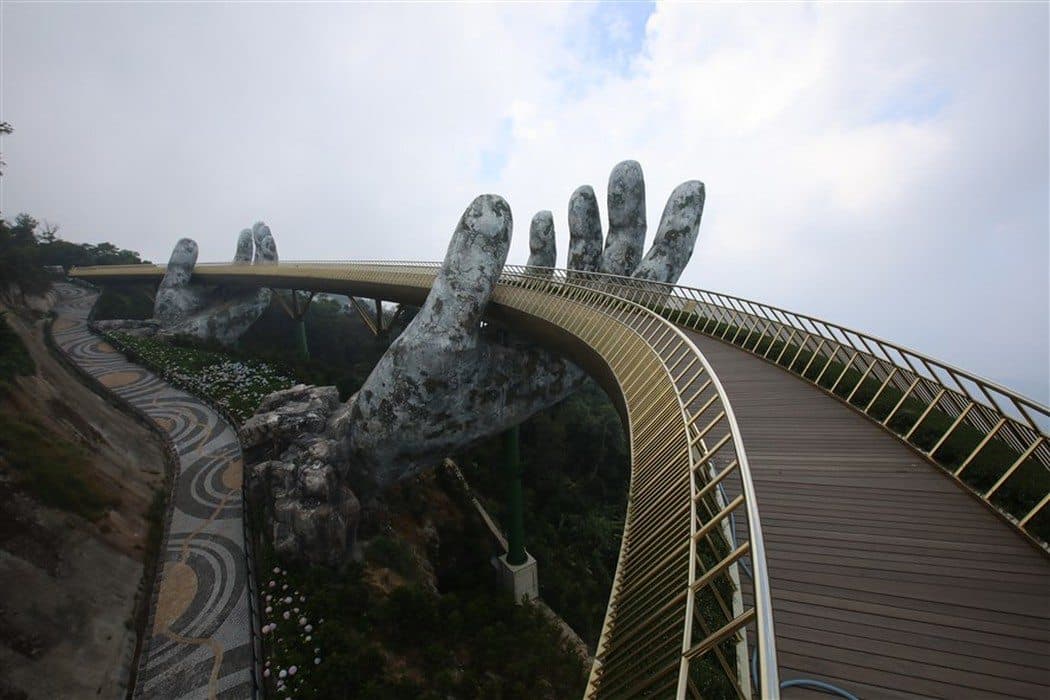 Cây Cầu Vàng Trên Bà Nà Hill