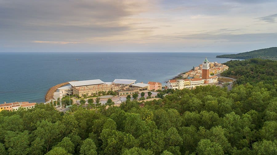 Thị trấn Địa Trung Hải Sun Premier Village Primavera đang dần hiện hữu bên bờ Nam đảo Ngọc.