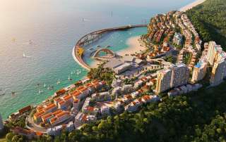 Thị trấn Địa Trung Hải được đầu tư bởi tập đoàn Sun Group tại Nam Phú Quốc
