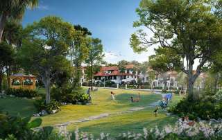 Phối cảnh Sun Tropical Village - dòng wellness second home tại Nam Phú Quốc.