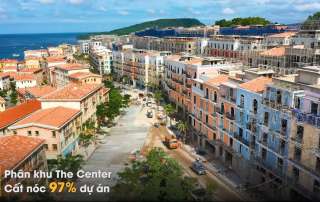 Tiến Độ Xây Dựng Thị Trấn Địa Trung Hải Tháng 11/2021