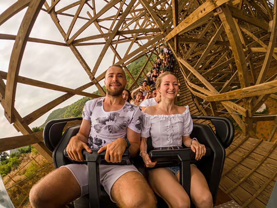 Đảo Thiên đường Hòn Thơm đã sở hữu các khu vui chơi giải trí đẳng cấp.