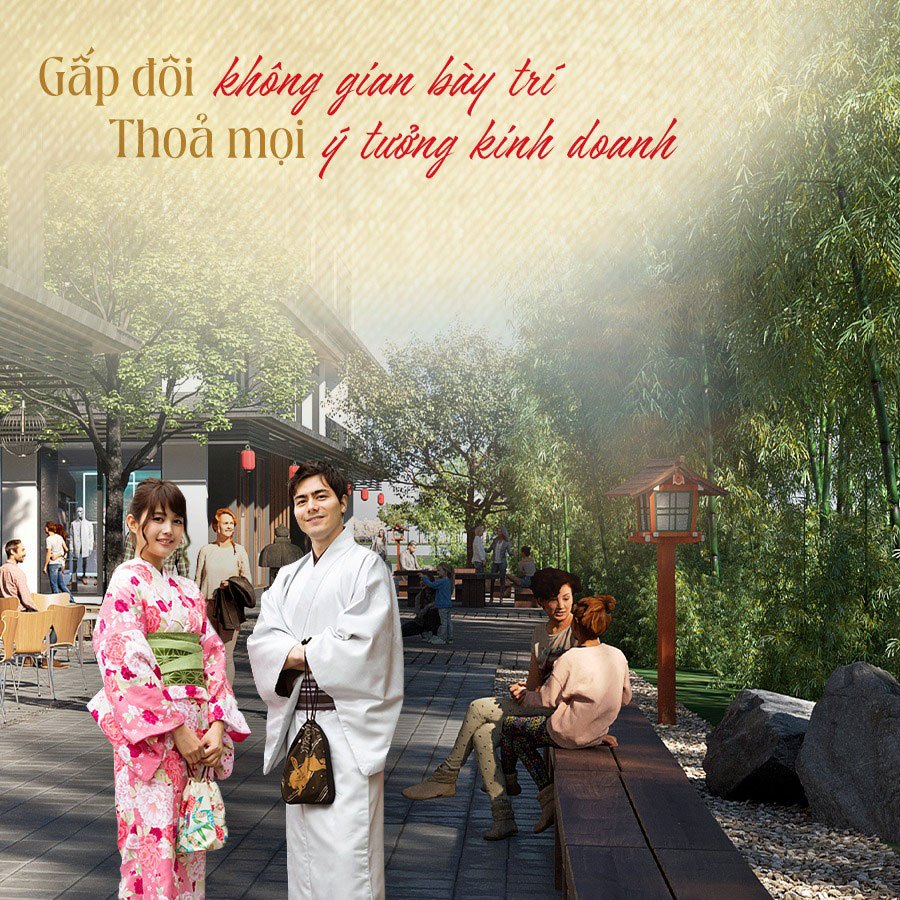 Gấp đôi không gian bày trí, thỏa mã ý tưởng kinh doanh.