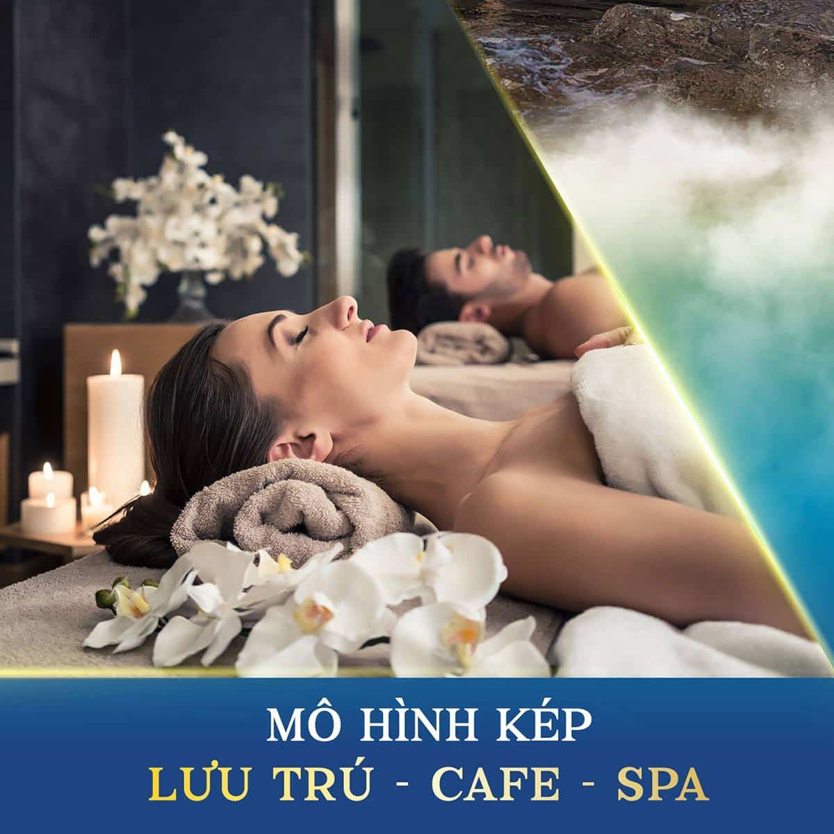 Kinh Doanh Mô Hình Kép Lưu Trú - Cafe - Spa