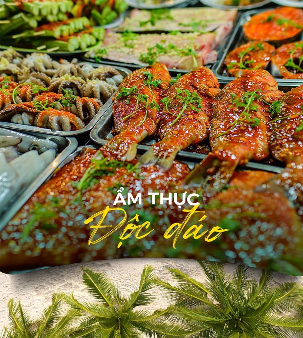 Những ẩm thực độc đáo tại Bãi Sao