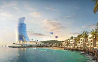 Tòa nhà Cánh Buồm tại Hòn Thơm khác biệt với bất cứ tòa nhà cánh buồm nào trên thế giới.