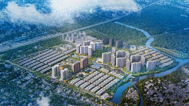 The Global City mang đậm chất sống thượng lưu.