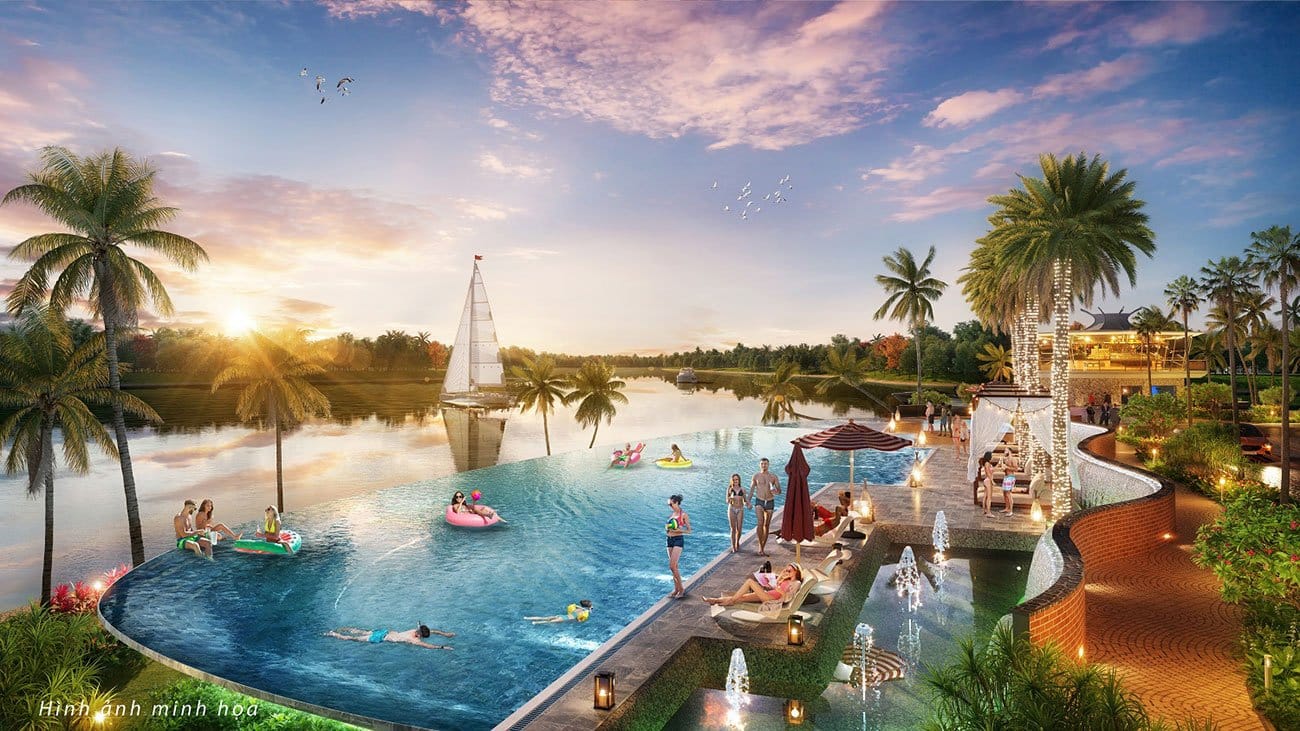 Không gian sống tại Sunneva Island.