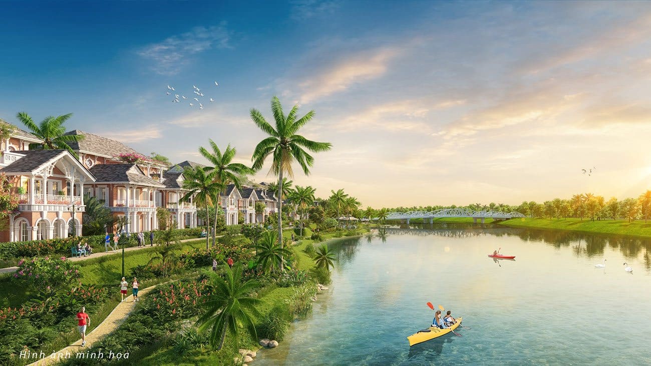 Sunneva Island được bao quanh bởi 30 ha mặt nước.