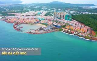 Tiến độ xây dựng tháng 08/2022 Thị Trấn Địa Trung Hải và Sun Tropical Village.