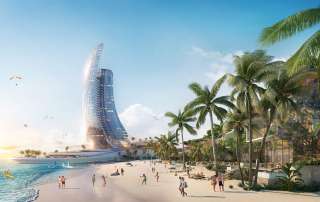 Tòa nhà cánh buồm “biểu tượng” của Hòn Thơm Paradise Island