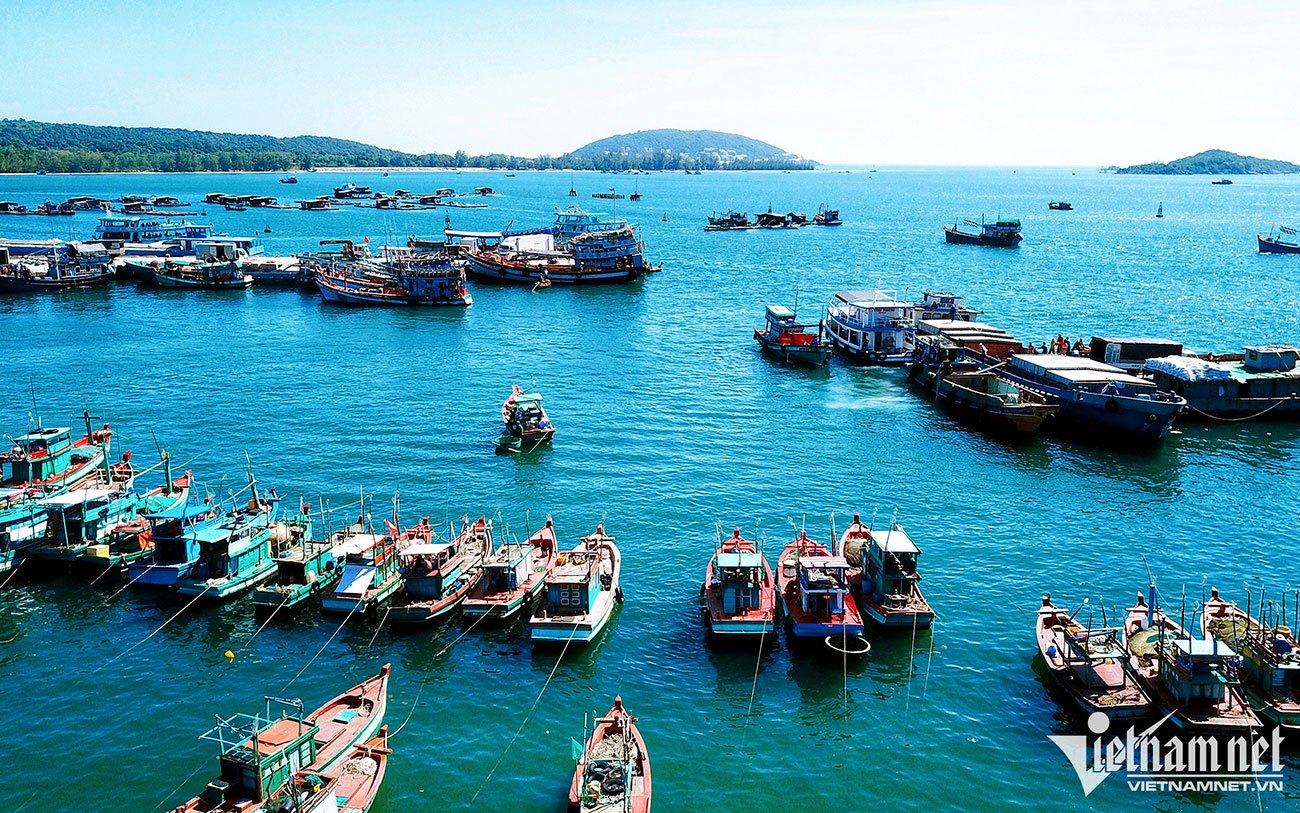 Quần đảo An Thới, nơi có 15 đảo lớn nhỏ.