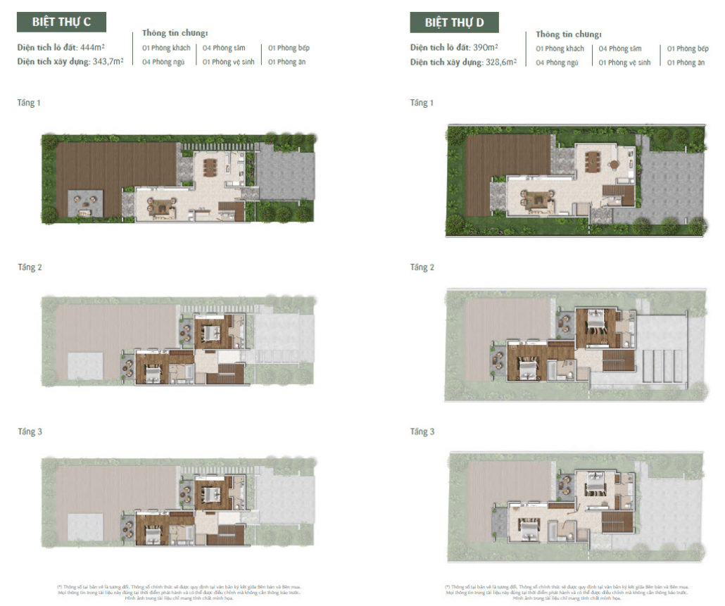 layout-biet-thu-mau-c-va-d-cua-sun-premier-village-ha-long-bay-resort