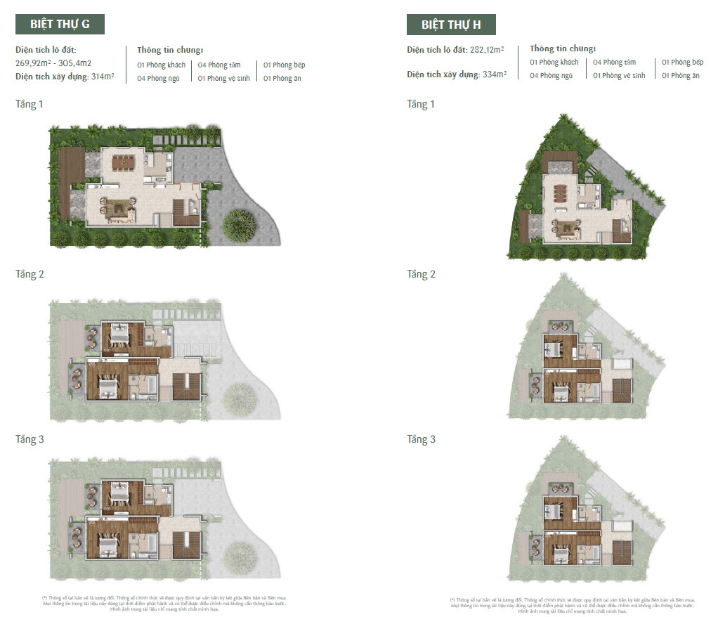 layout-biet-thu-mau-g-va-h-cua-sun-premier-village-ha-long-bay-resort