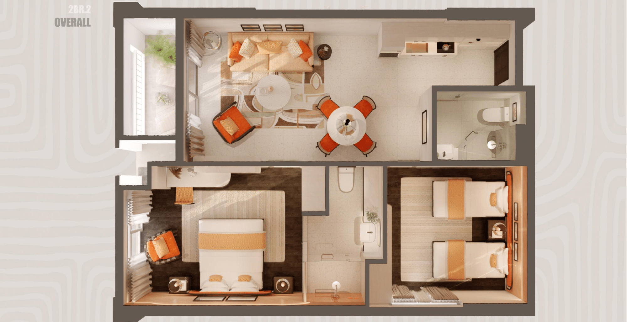 bay-tri-noi-that-2-phong-ngu-phan-khu-the-hill