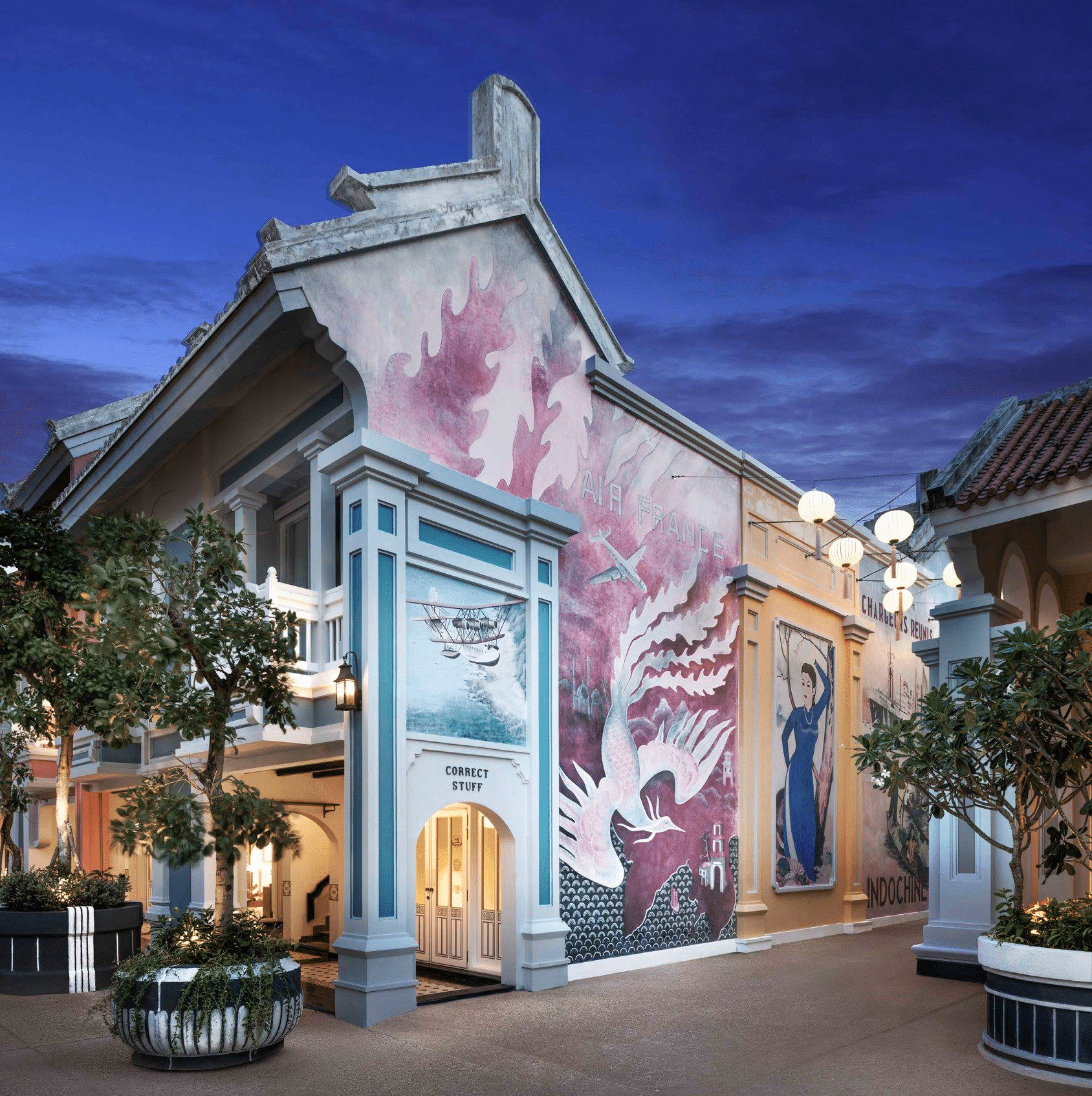 pho-thuong-mai-rue-de-lamarck-quy-tu-nhieu-gian-hang-hap-dan