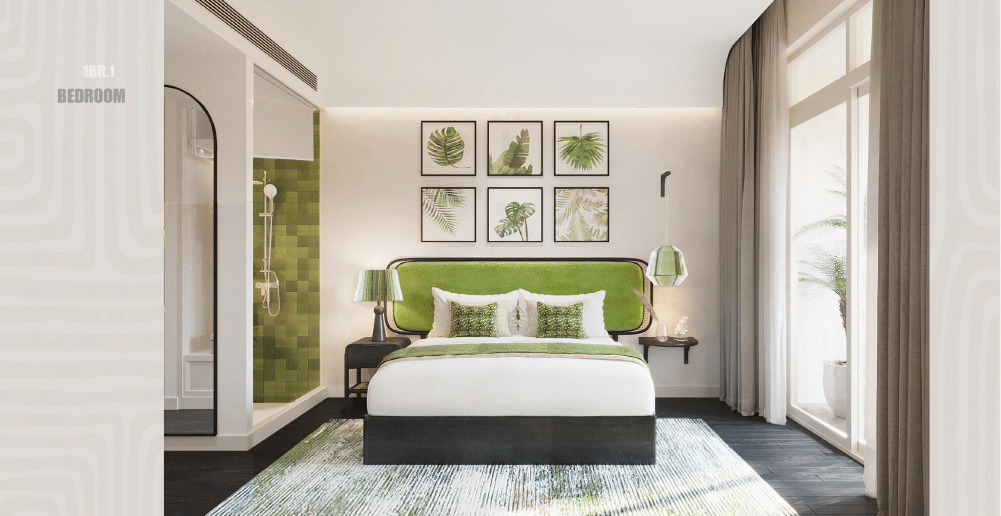 phong-ngu-tone-xanh-cua-can-studio