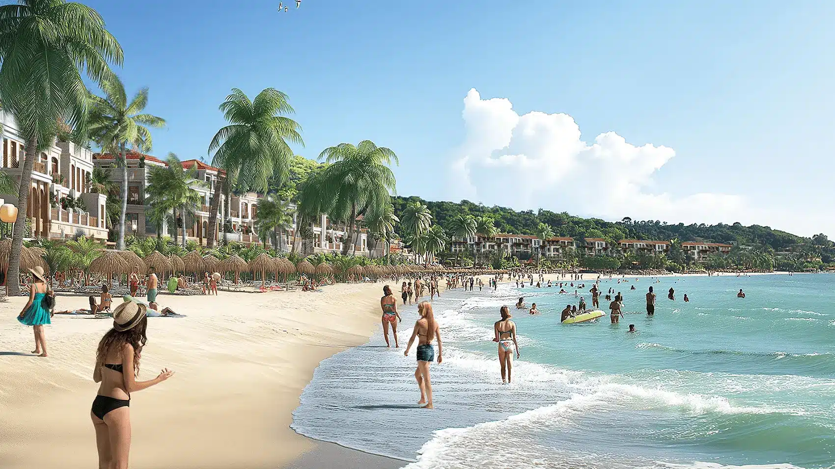 Phối cảnh của Dự án Sun Group Cát Bà Hải Phòng