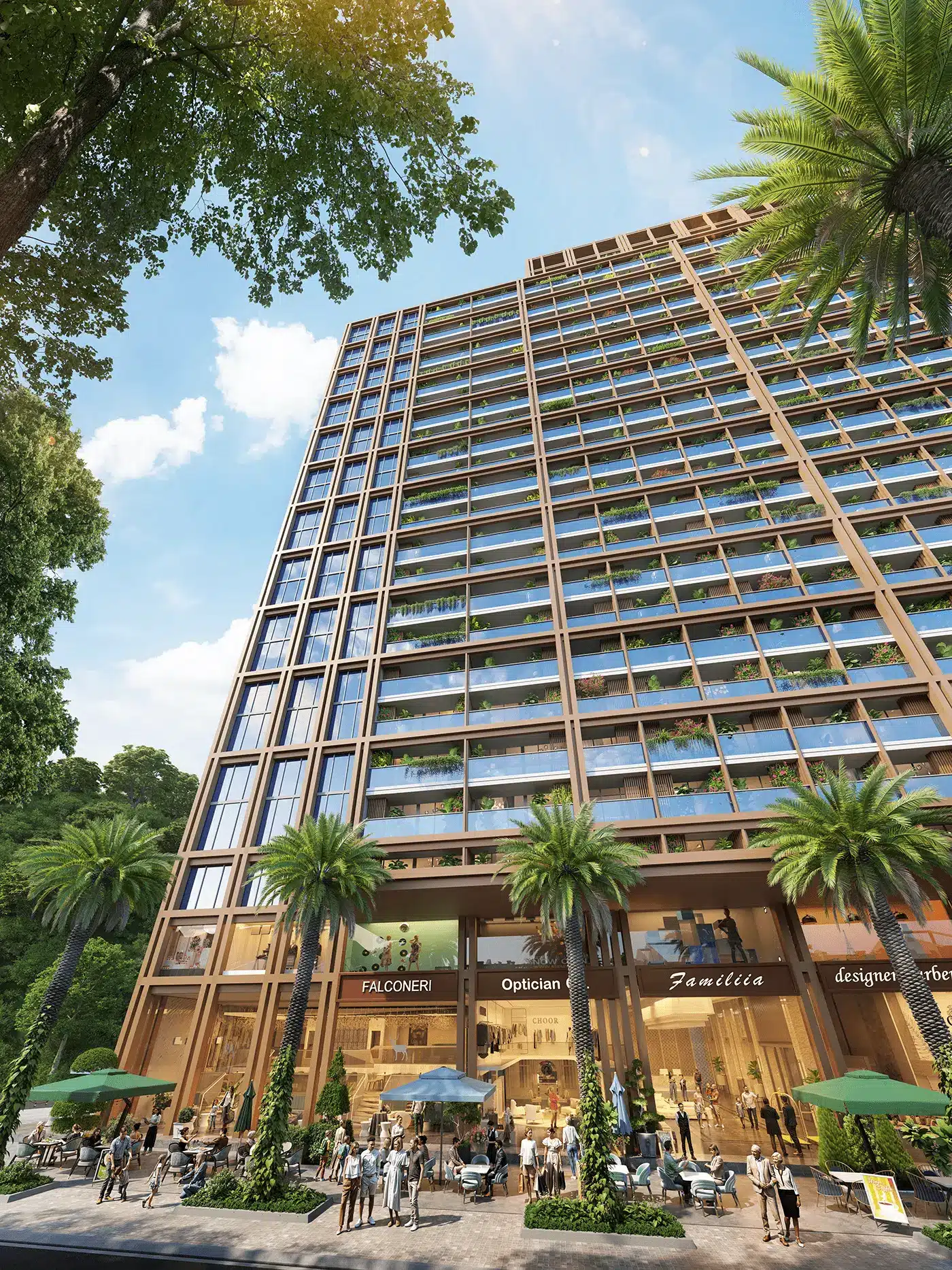 Hình ảnh phối cảnh căn hộ chung cư Sun Cát Bà được phát triển bởi Sun Group.